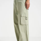 Multi pocket drawstring cargo pants