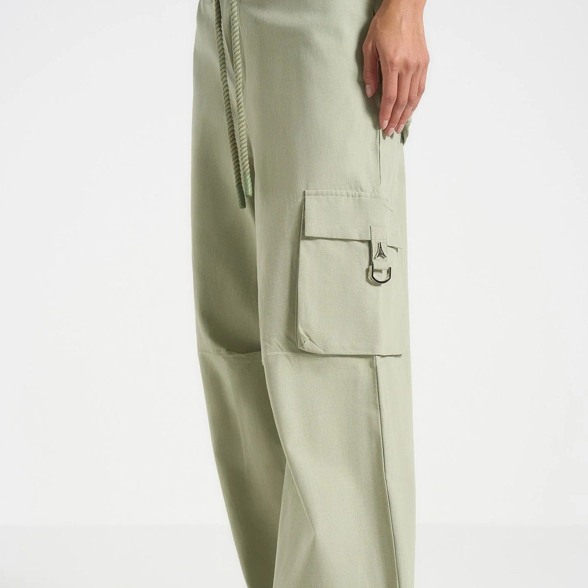 Multi pocket drawstring cargo pants