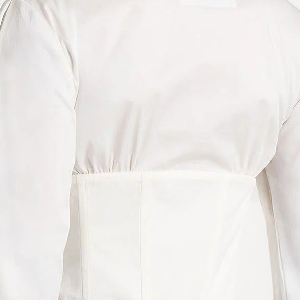 Women’s corset style cropped shirt