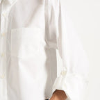 Women’s cropped white shirt